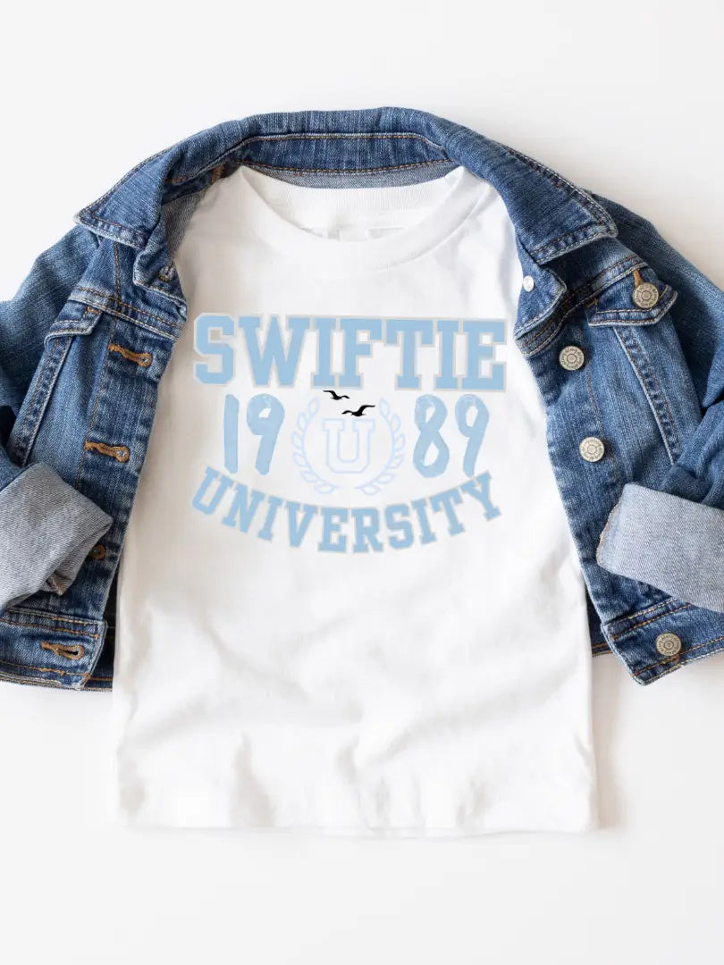 1989 University Crewneck Tee - Taylor Swift+
