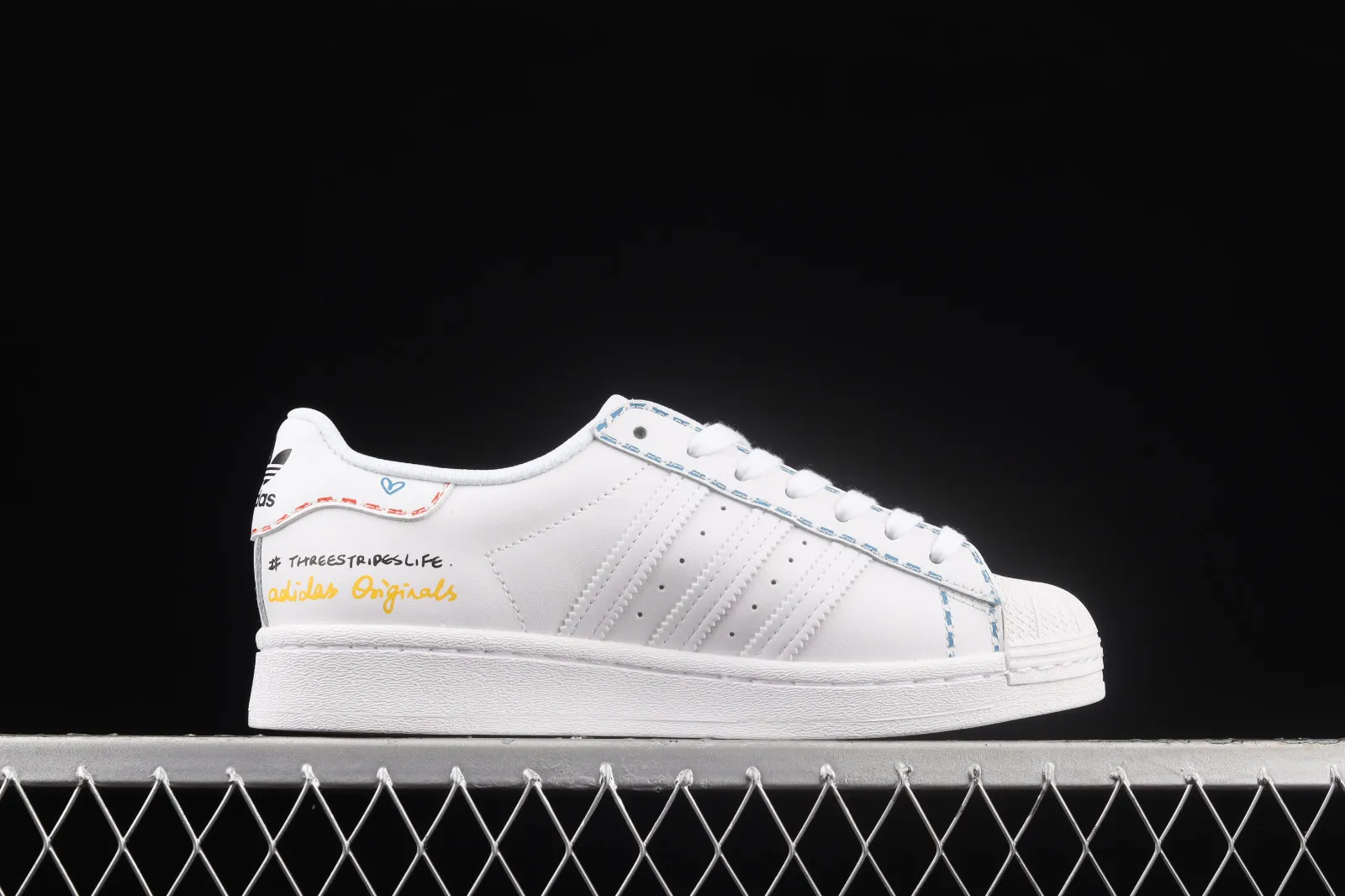 Adidas Originals Superstar Hazy Blue GZ3034 Footwear White