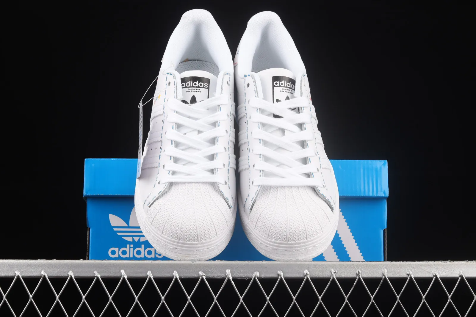 Adidas Originals Superstar Hazy Blue GZ3034 Footwear White