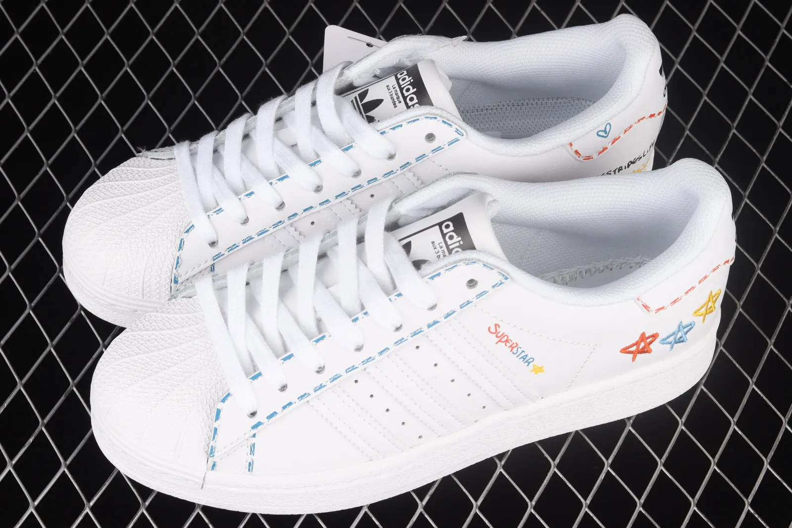 Adidas Originals Superstar Hazy Blue GZ3034 Footwear White