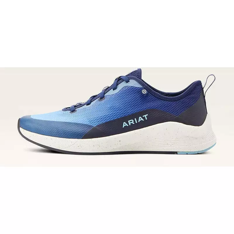 Ariat Blue Slip Resistant Work Shoe for Men - Soft Toe - Item 10042569