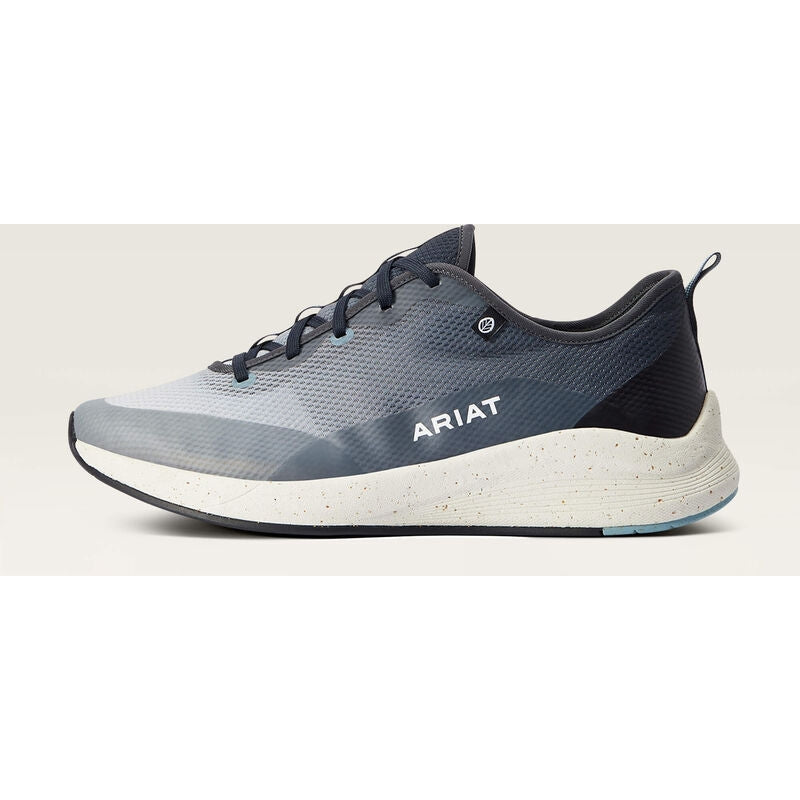 Ariat Men's Grey Slip Resistant Work Shoe - ShiftRunner Soft Toe - 10042570