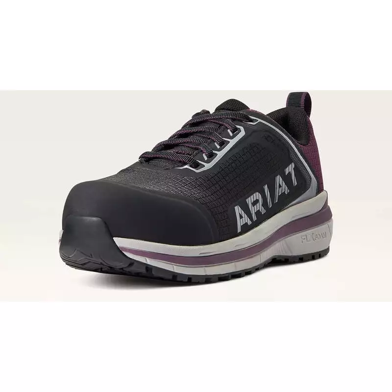 Ariat Women's Outpace CT Work Shoe - Purple - 10040323