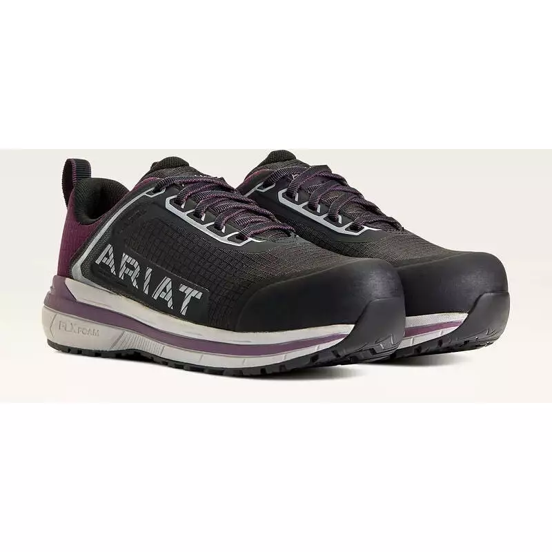 Ariat Women's Outpace CT Work Shoe - Purple - 10040323