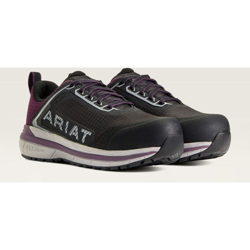 Ariat Women's Purple CT Safety Slip Resist Work Shoe - 10040323