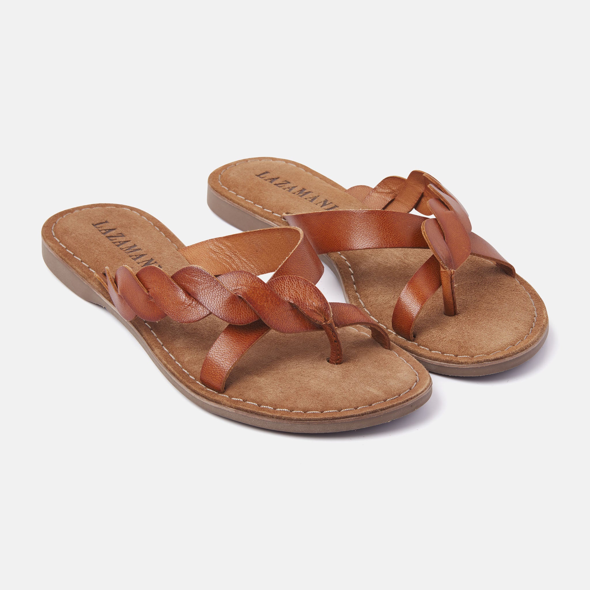 Ava Tan Ladies Slippers