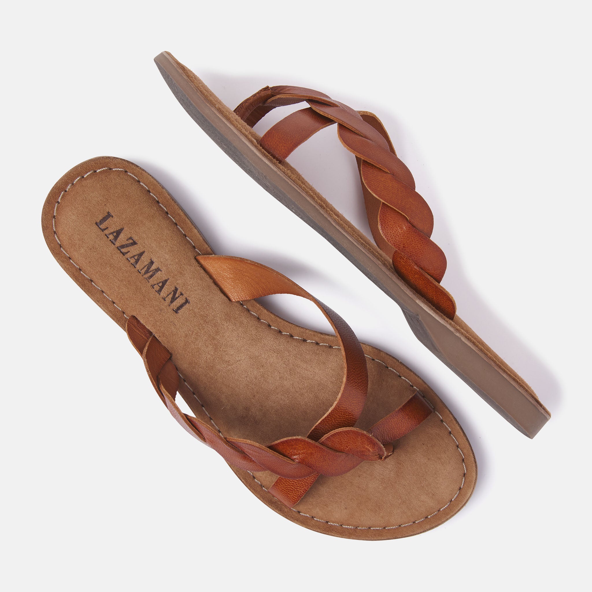 Ava Tan Ladies Slippers