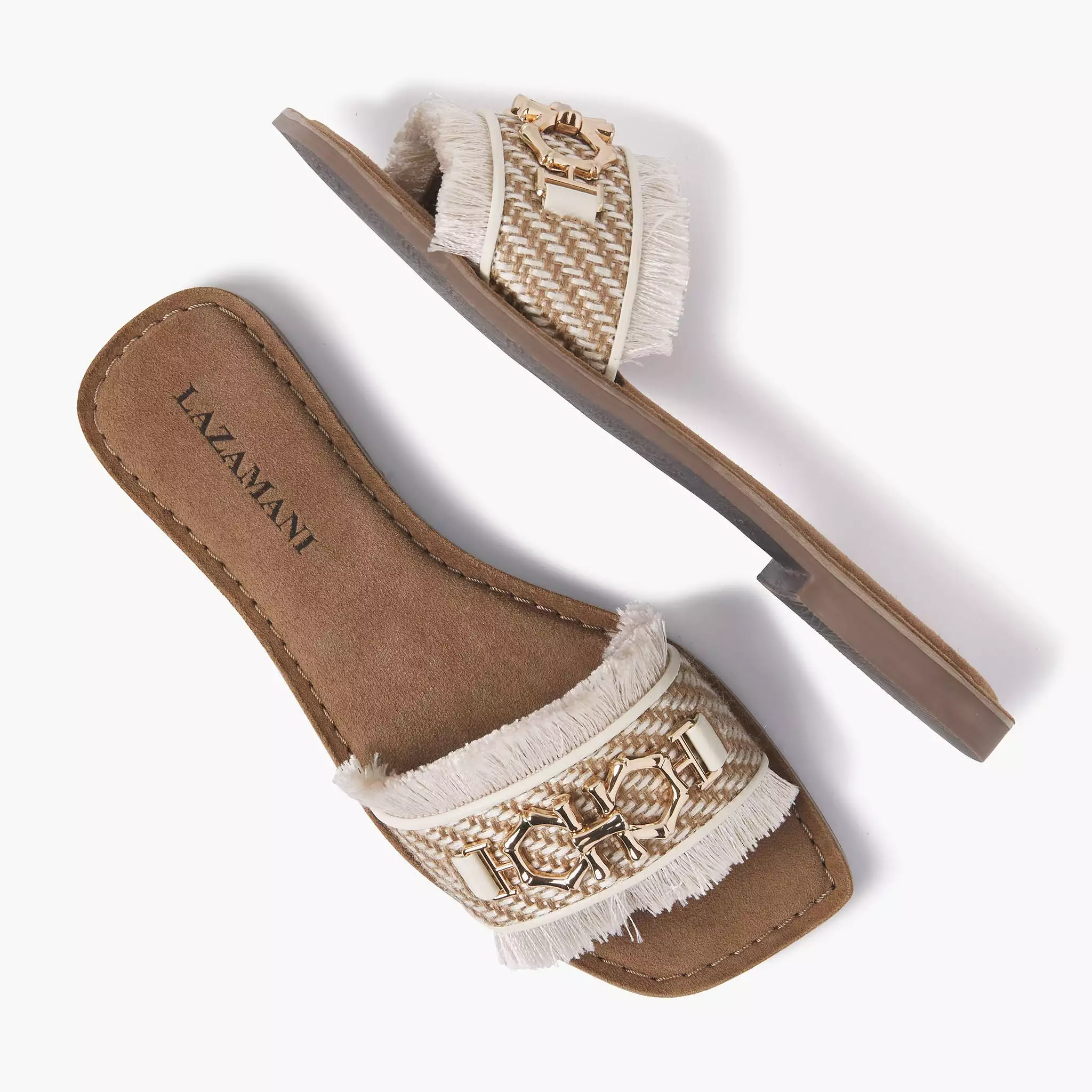 Beige Women's Slippers 75.362