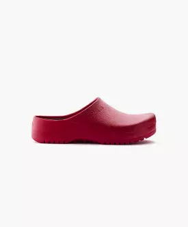 Birkenstock Red Clogs