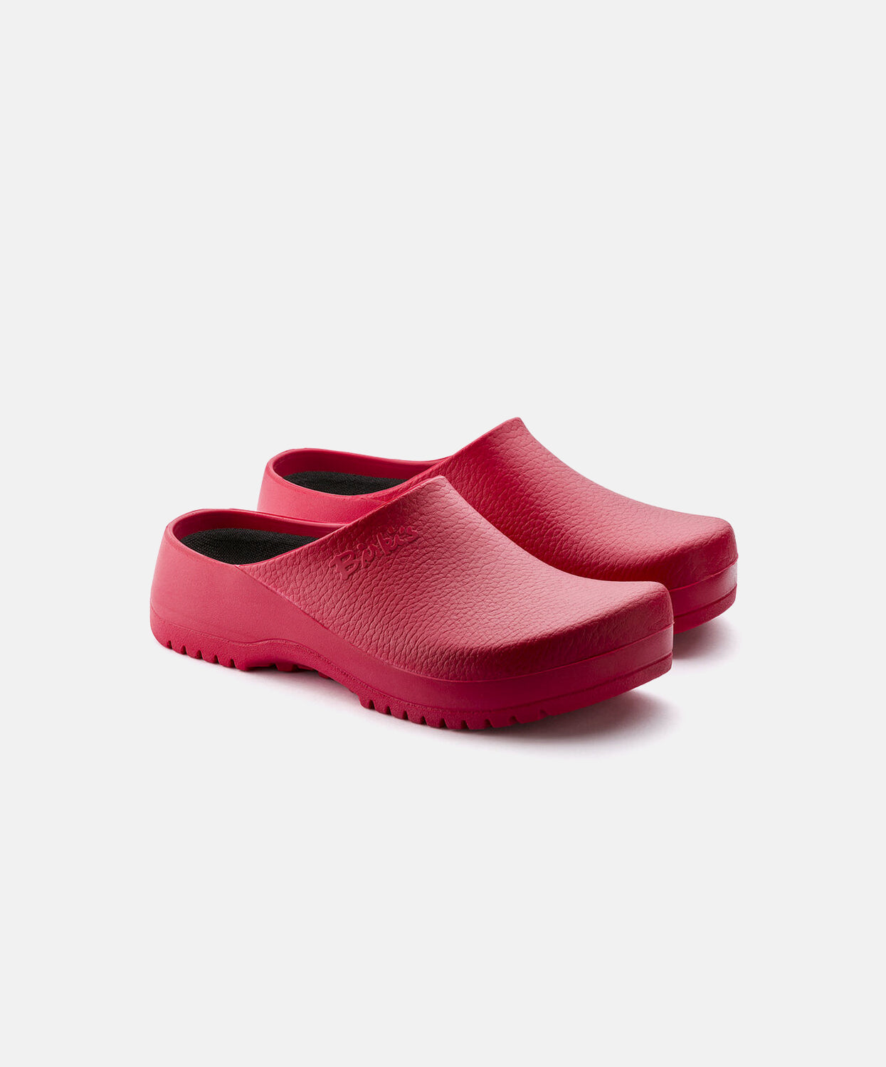 Birkenstock Red Clogs