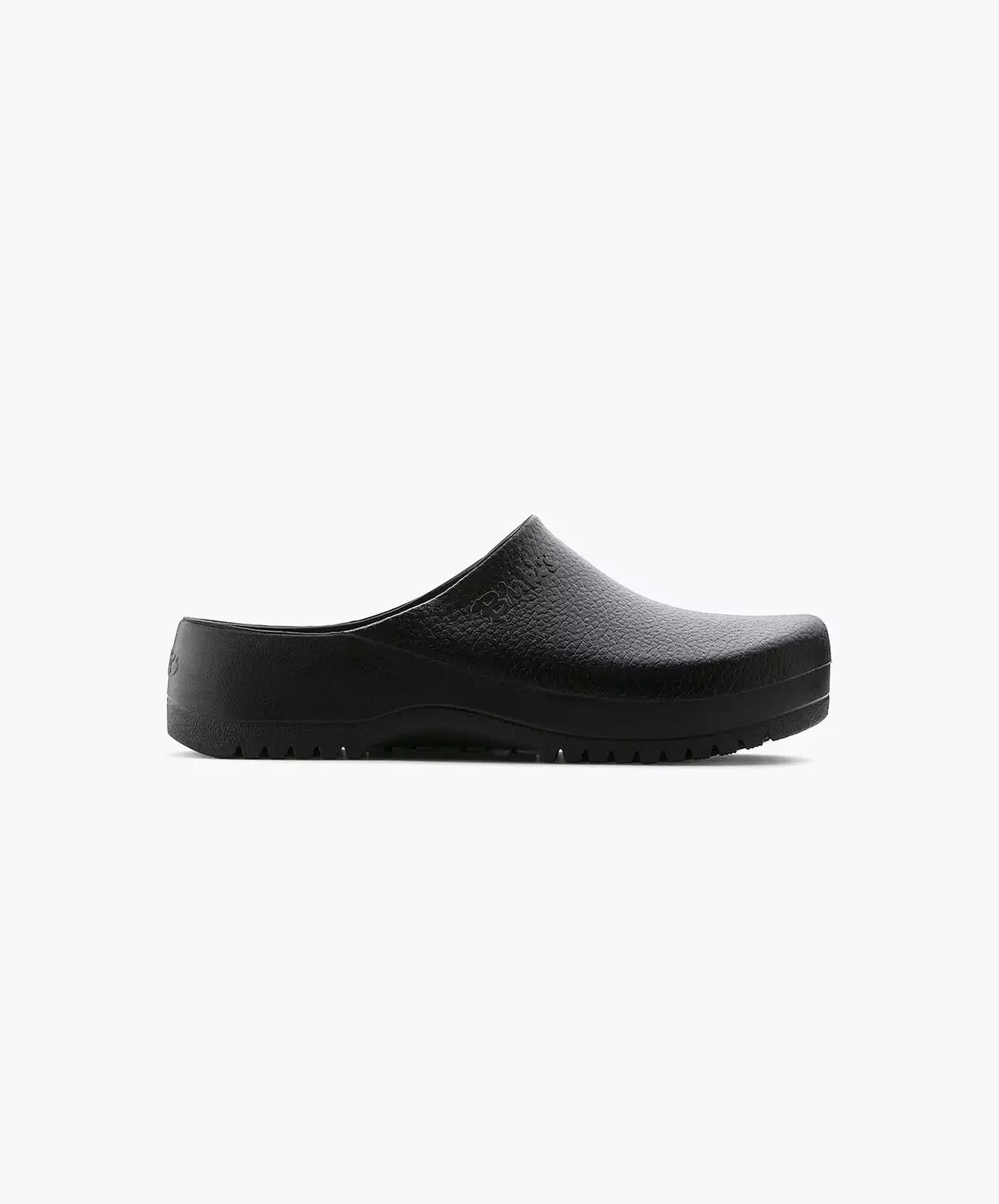 Birkenstock Super Birki PU Black Clogs can be rewritten as Black Birkenstock Super Birki Clogs for better Google SEO.