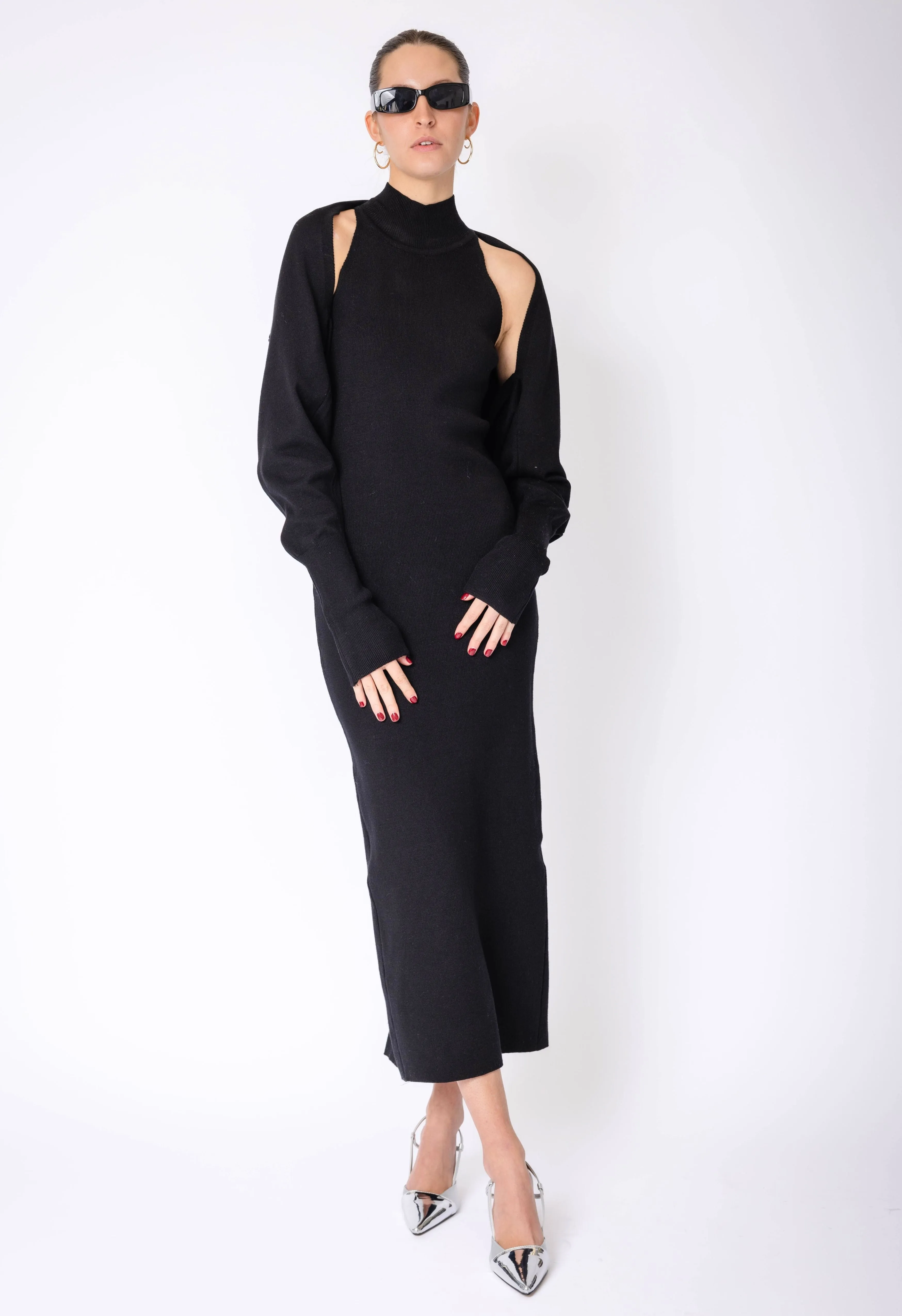 Black Knitted Shrug | Shop Now