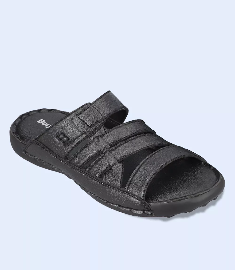 Black Men's Casual Slipper (BM5493)