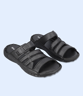 Black Men's Casual Slipper (BM5493)