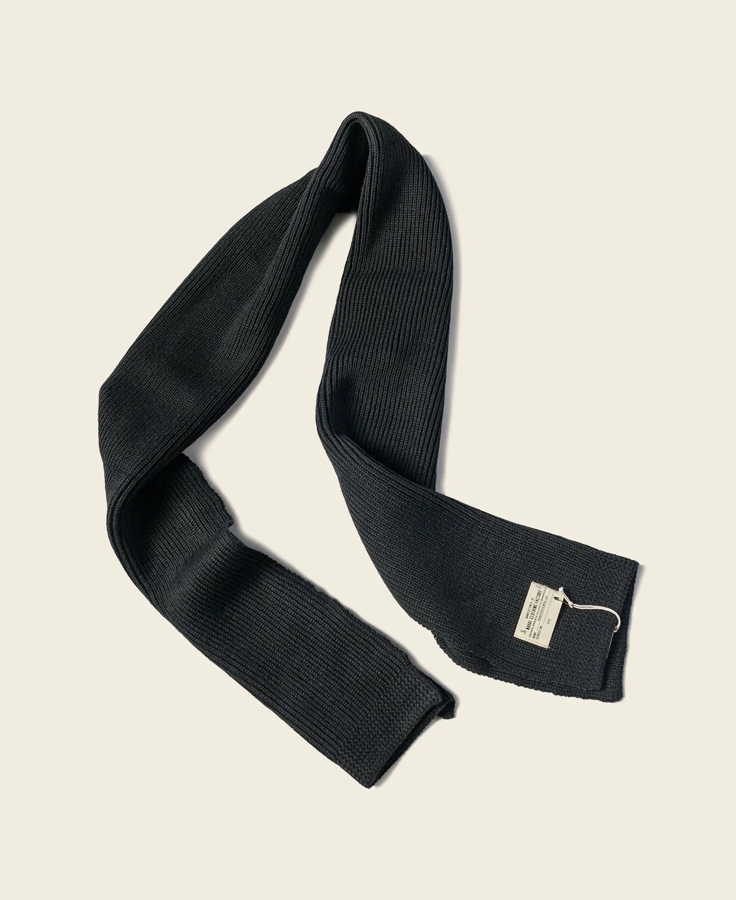 Black USN Wool Scarf