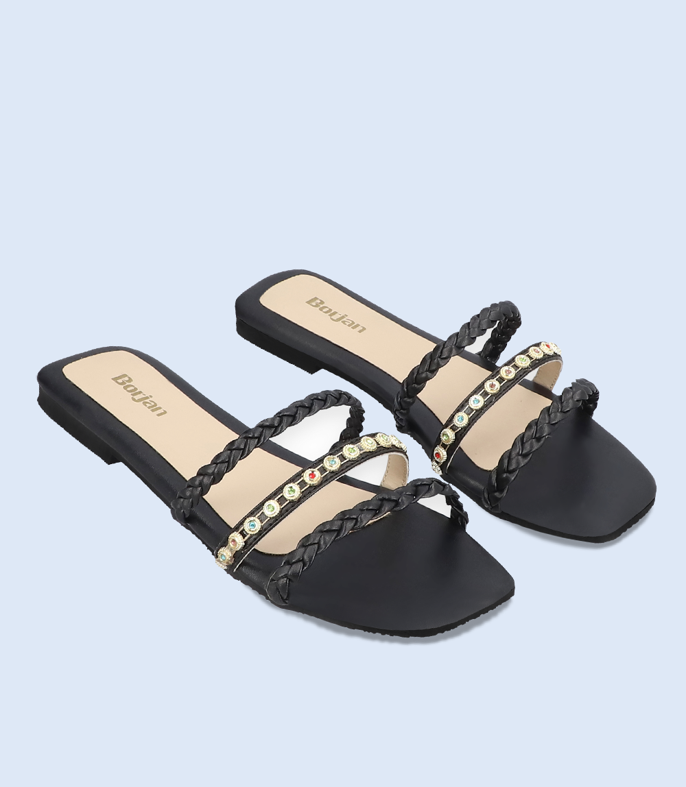 Black Women's Casual Slipper