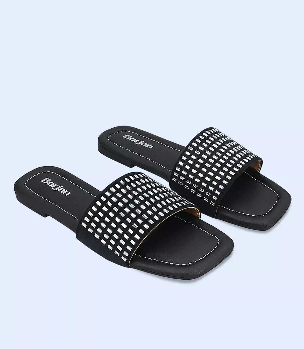 Black Women's Casual Slipper