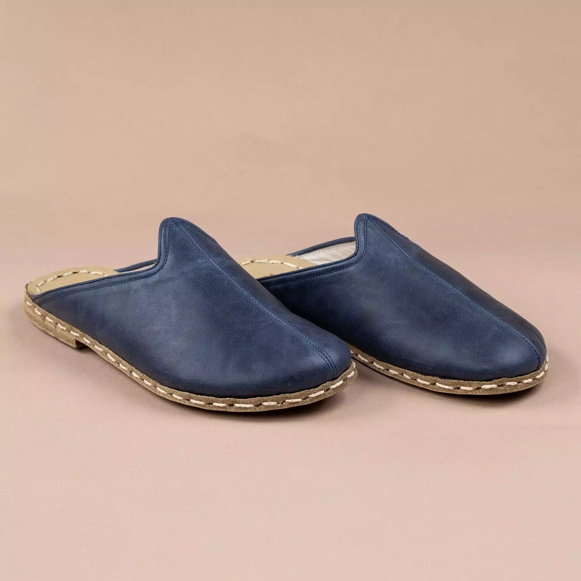 Blue Barefoot Men's Slippers