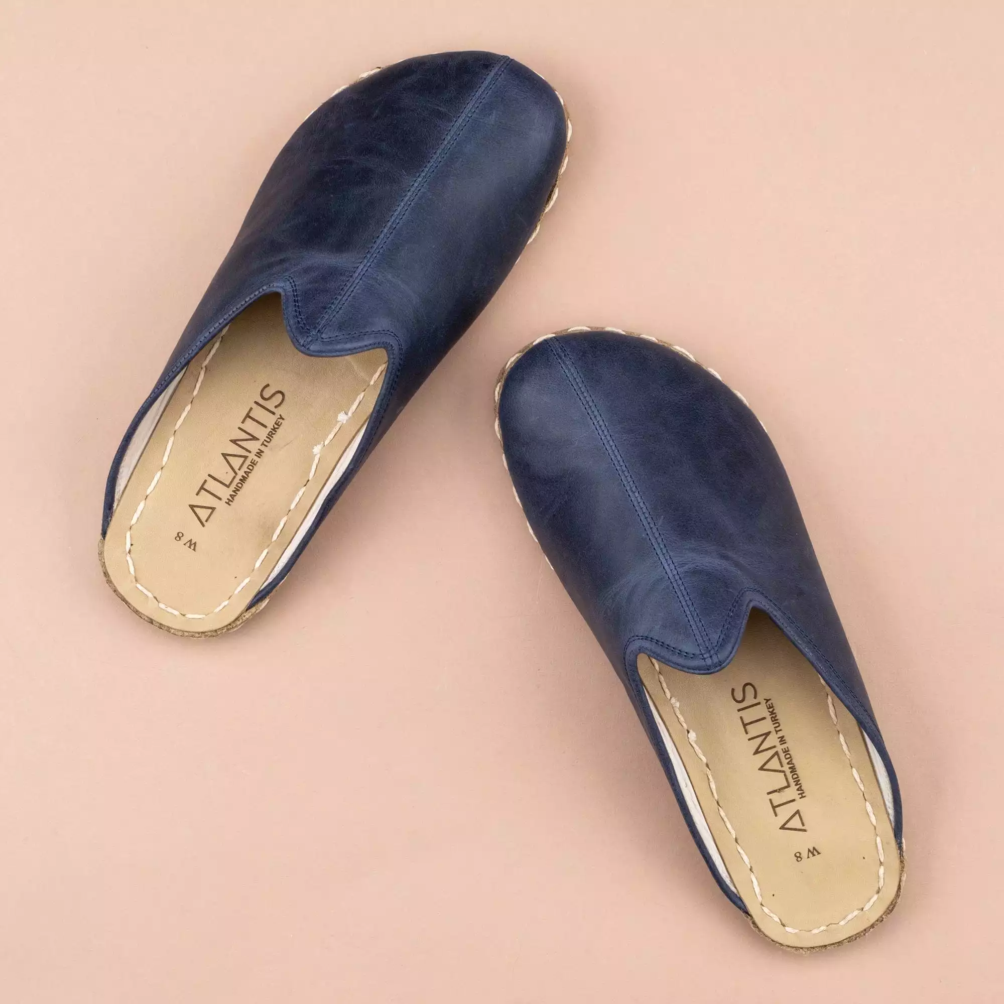 Blue Barefoot Men's Slippers