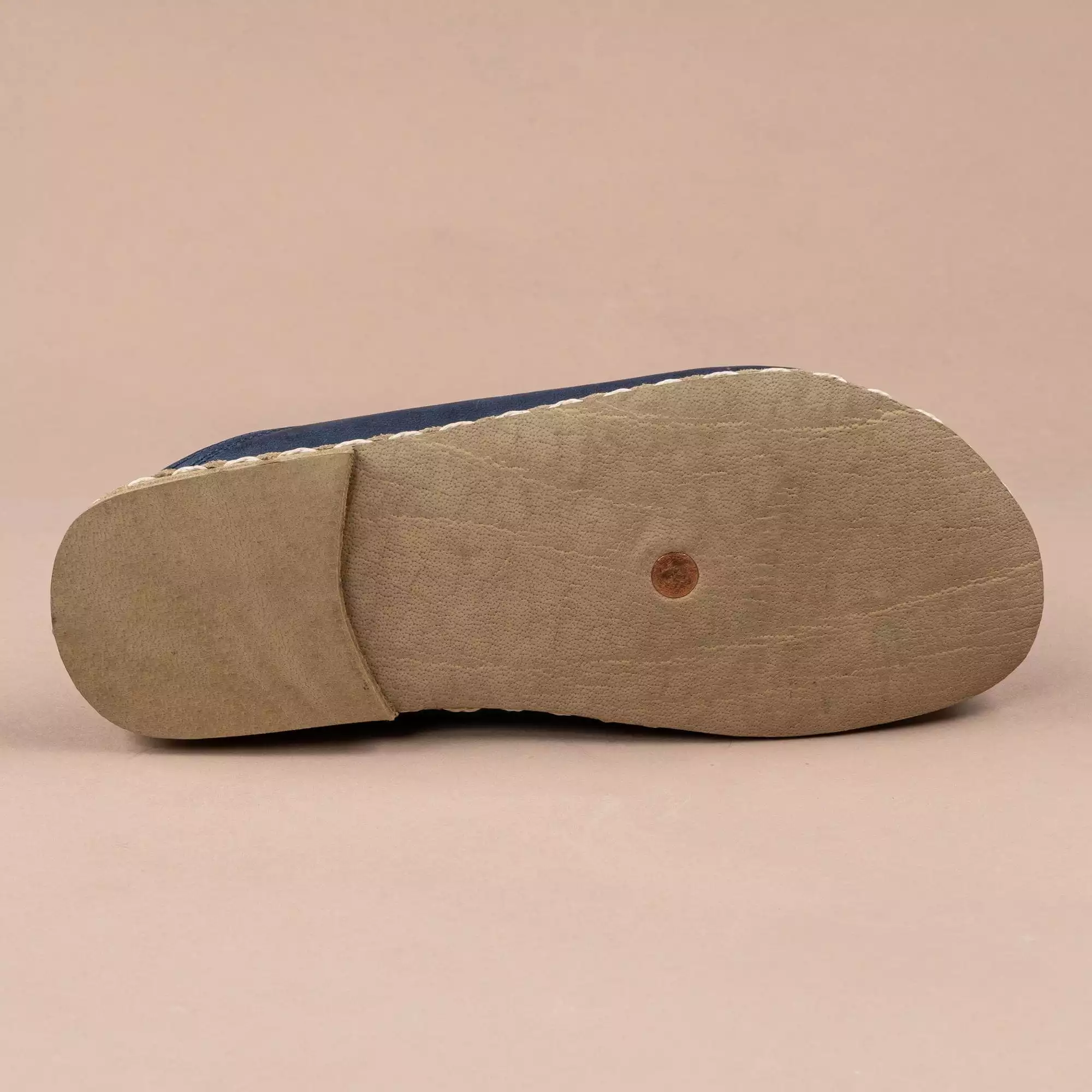 Blue Barefoot Men's Slippers