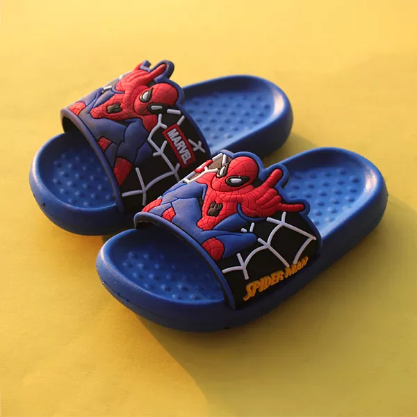 Blue Cozy Soft Slippers Kids