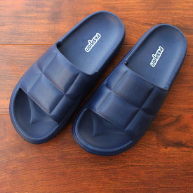 Blue Men's Soft Slippers