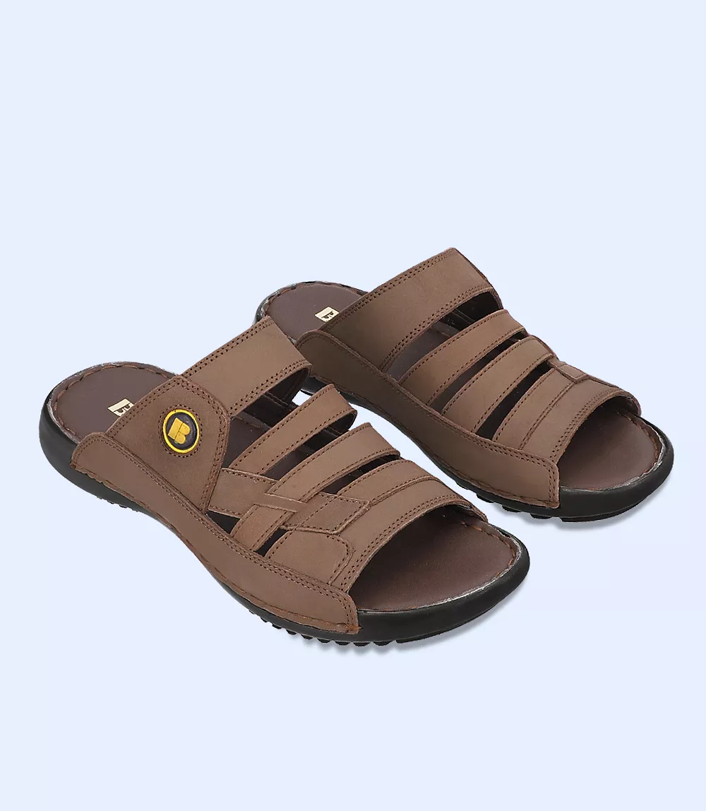 BM0744 Chocolate Men's Casual Slipper