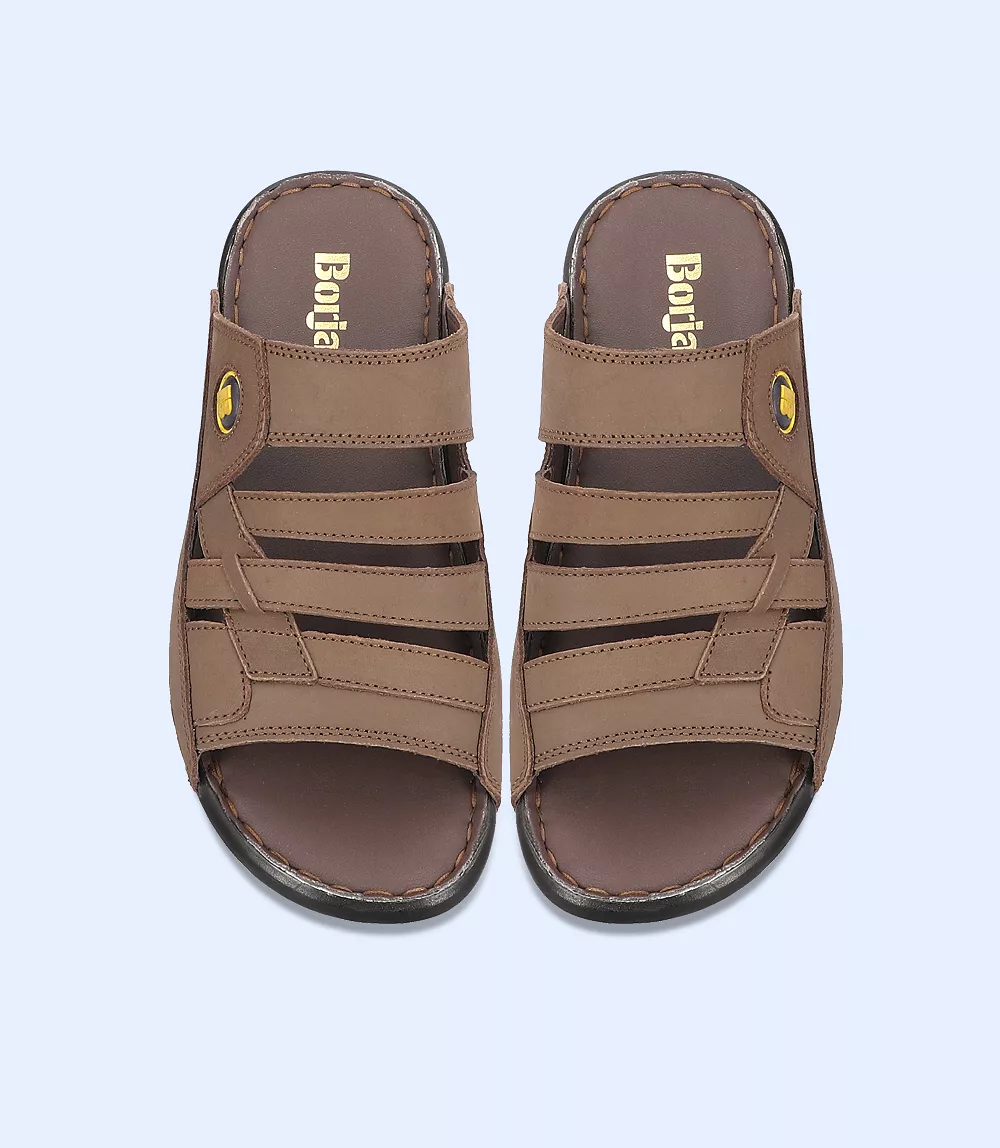 BM0744 Chocolate Men's Casual Slipper