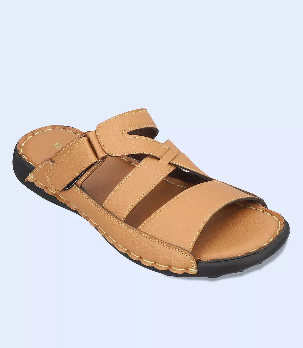 BM5495 Tan Men Casual Slipper