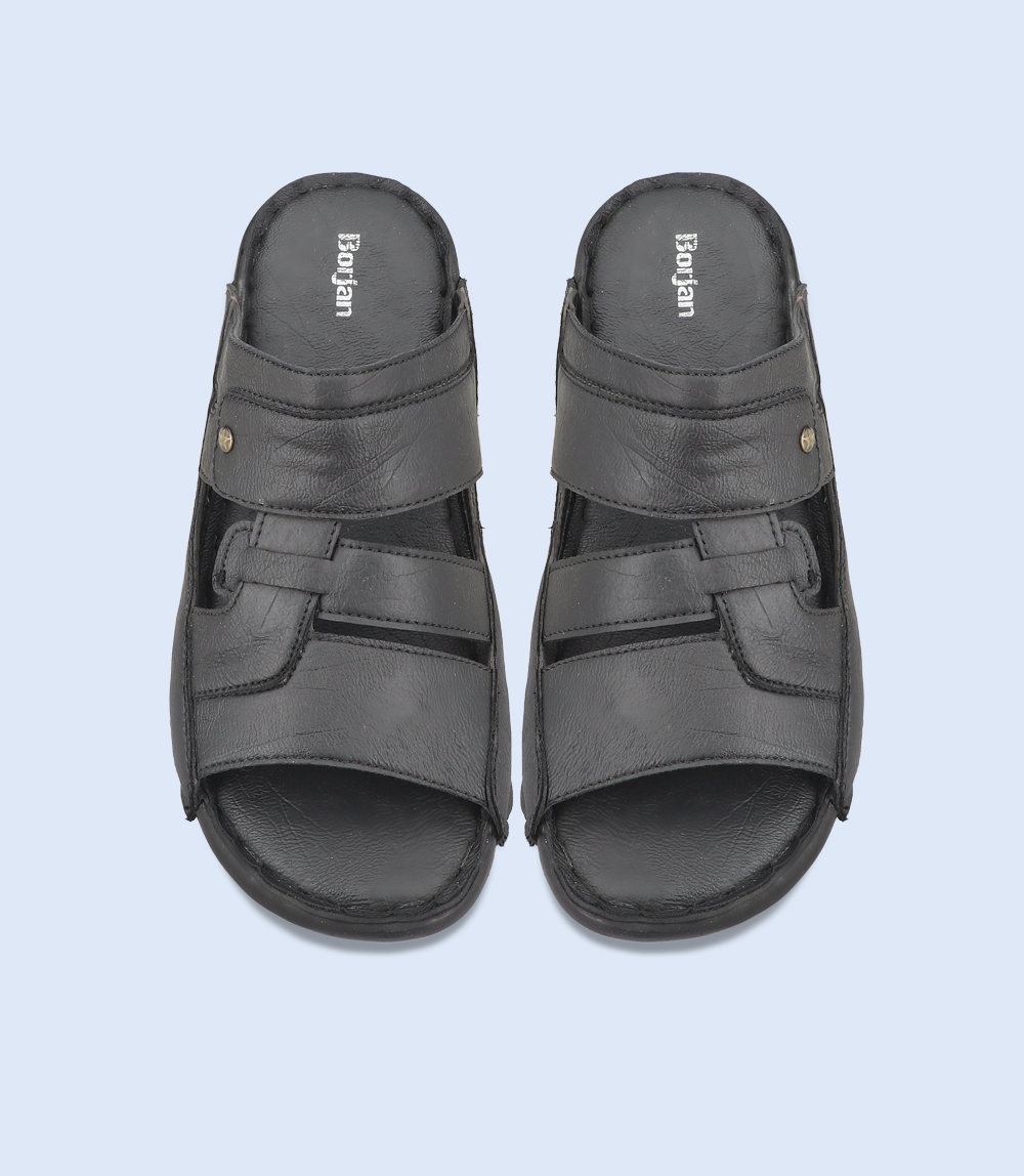 BM5496 Black Men's Casual Slipper