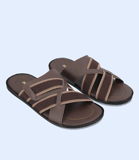 BM5541-ESPRSSO-Men's casual slip-on slippers.