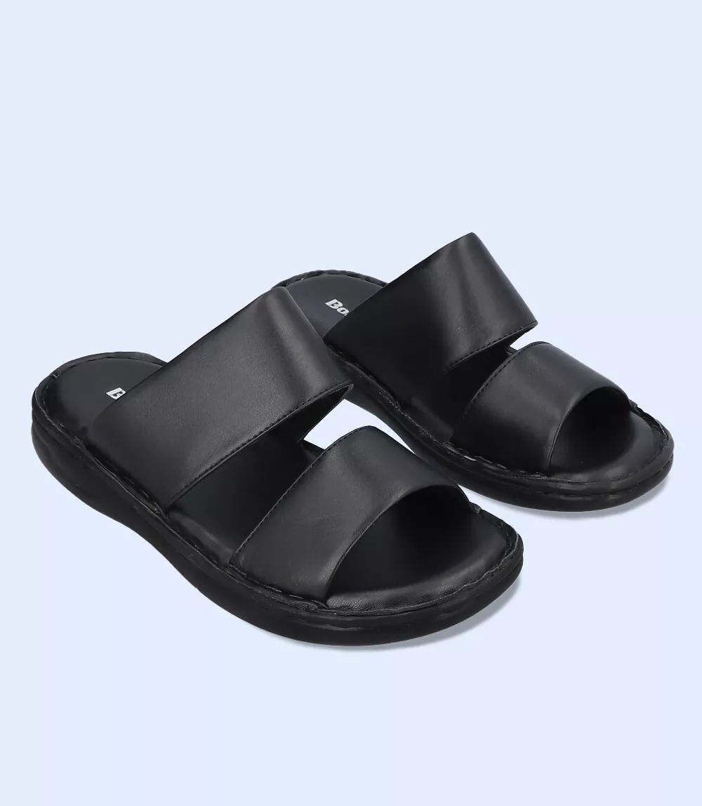 BM5560 Black Men's Casual Slippers