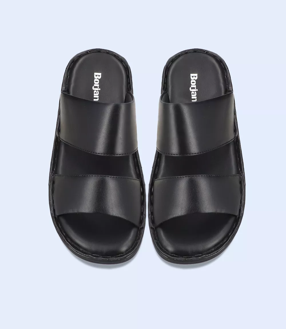 BM5560 Black Men's Casual Slippers