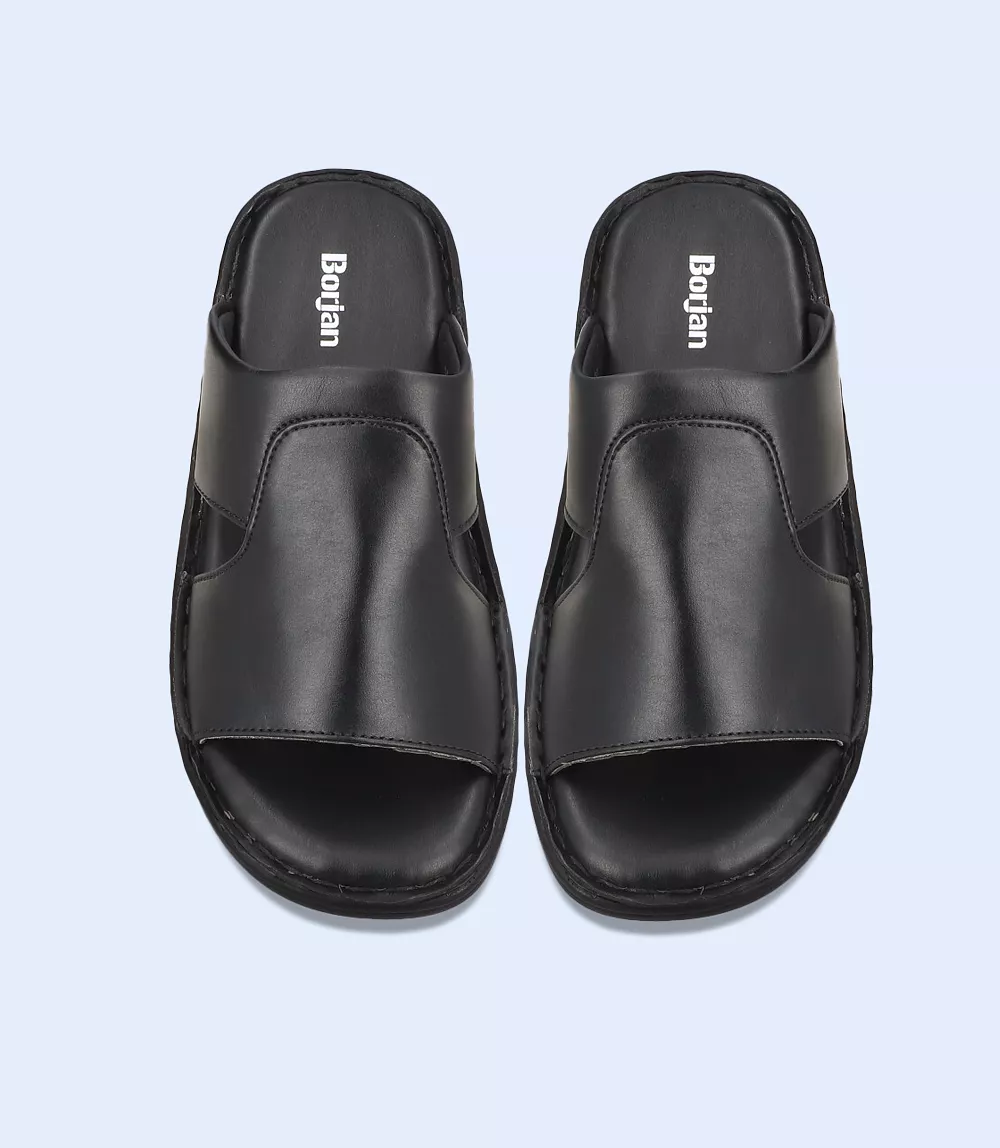 BM5561 Black Men's Casual Slipper