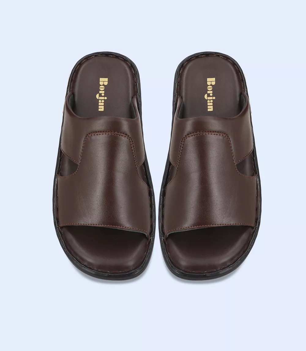 BM5561 Coffee Men Casual Slipper