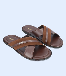 BM5630 Brown Men Slipper