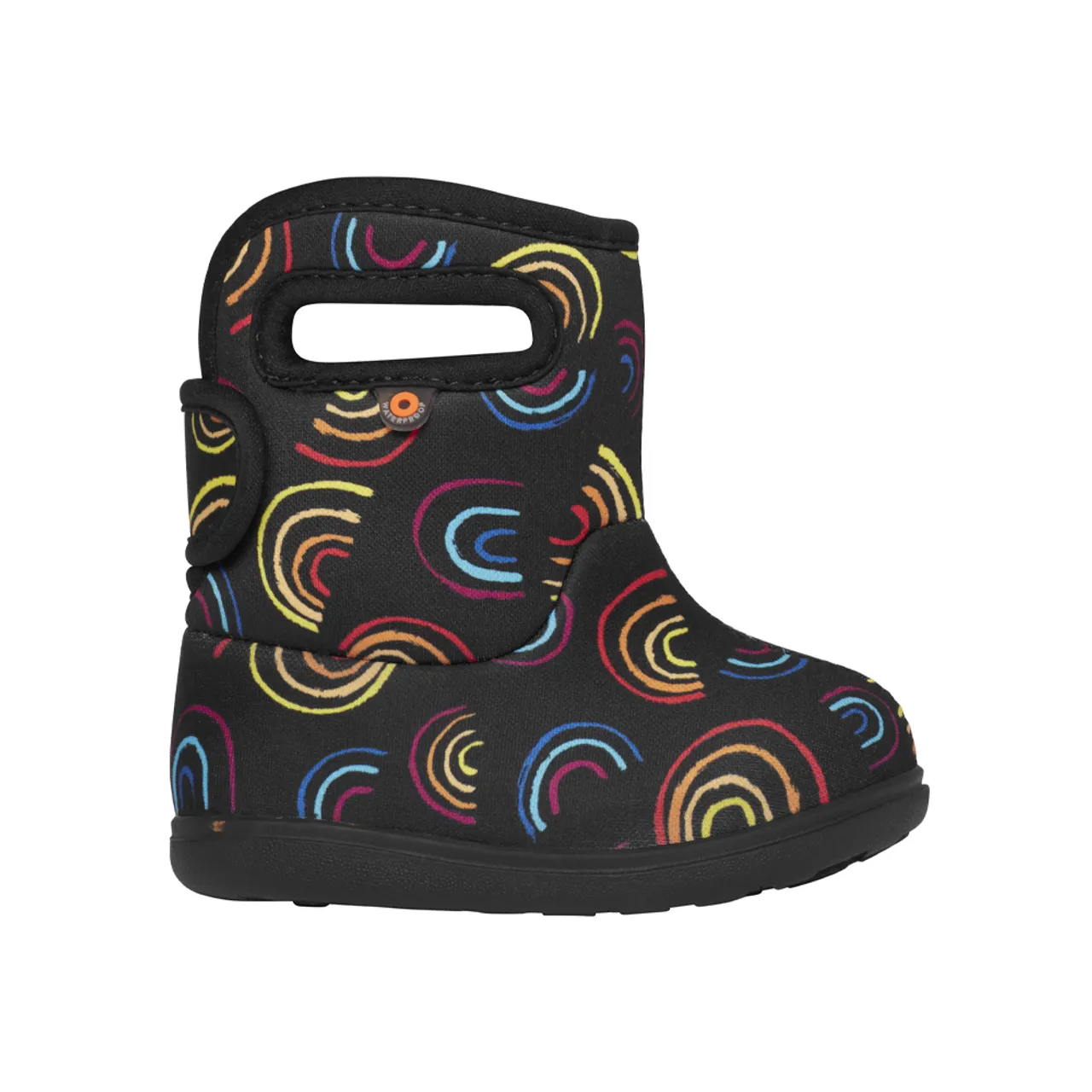 Bogs Baby Winter Boots Rainbow Black Multi