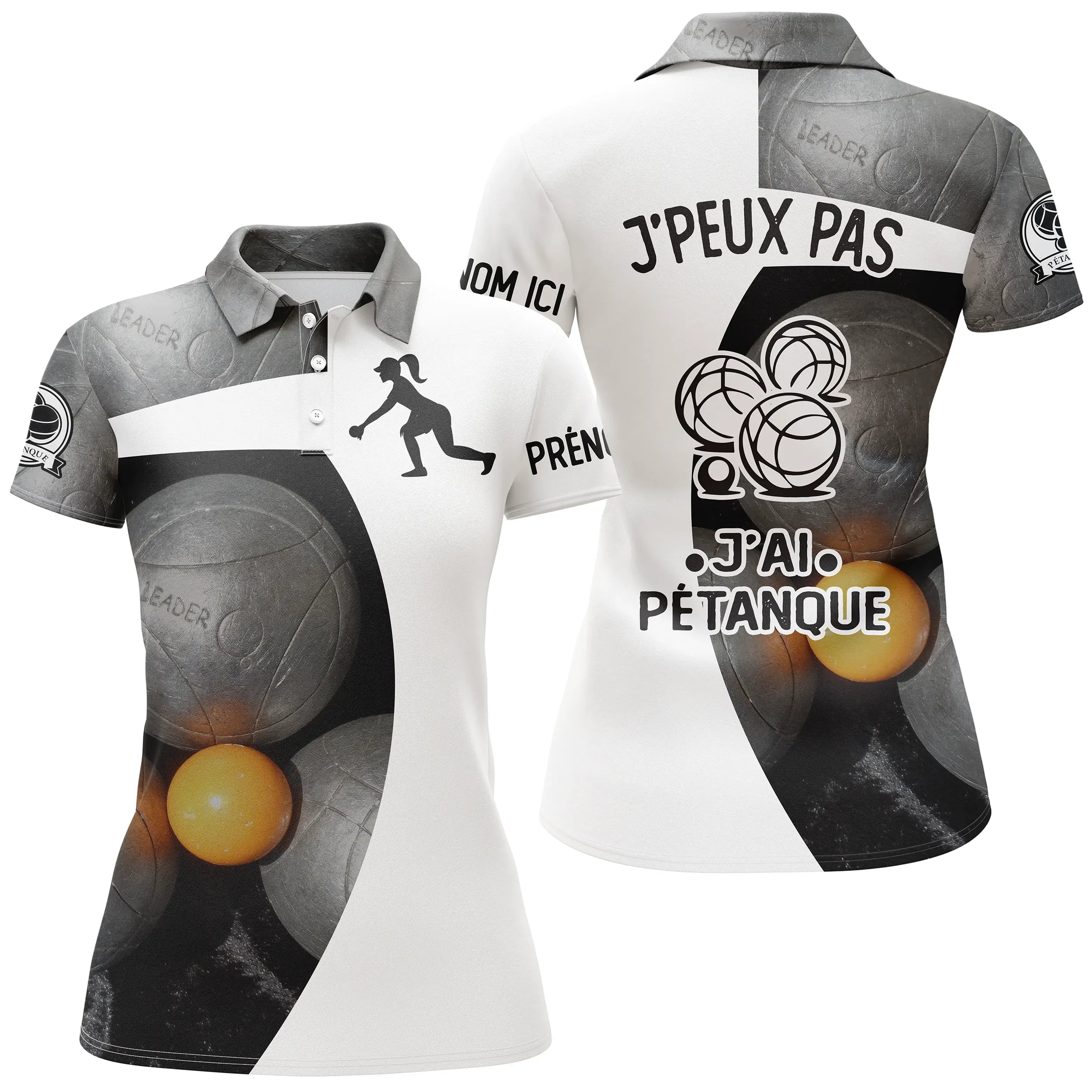 Boule Polo Men Women, Funny Boules Gift, Can't Play Bowls - CT02122226