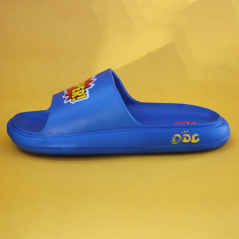 Boy's Blue Soft Slippers