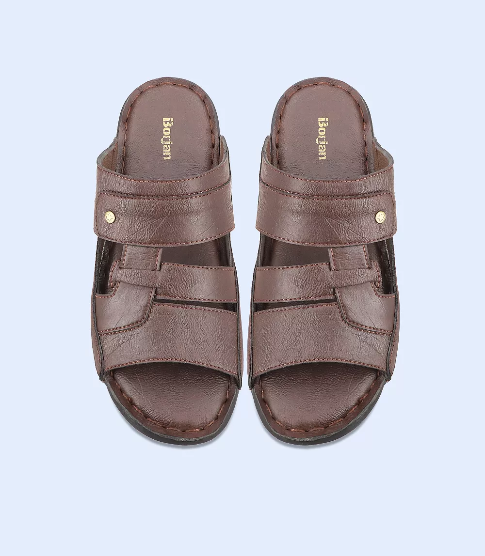 Brown Men's Casual Slipper - BM5496