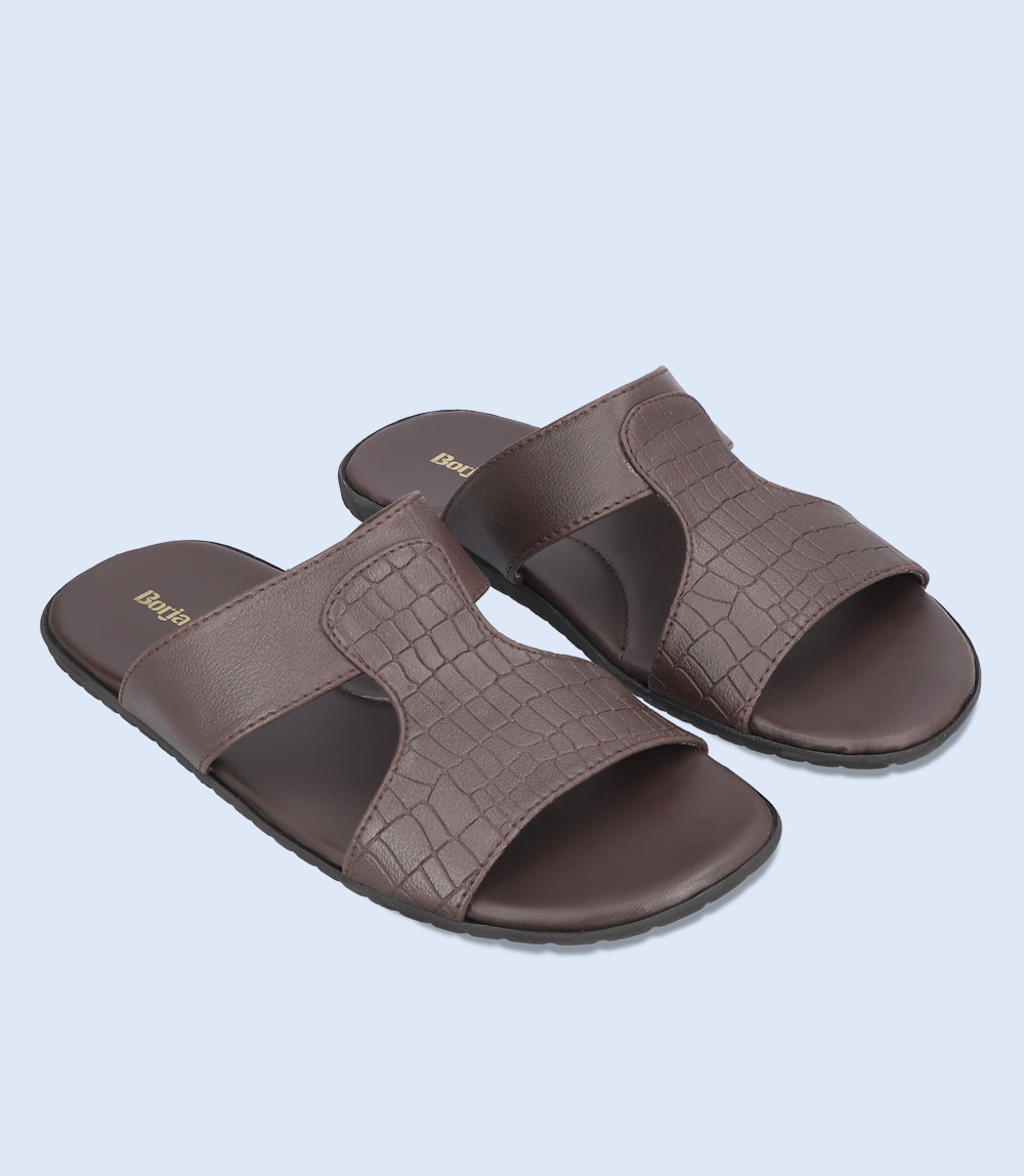 Brown Men's Casual Slipper