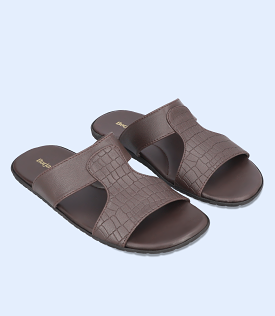 Brown Men's Casual Slipper