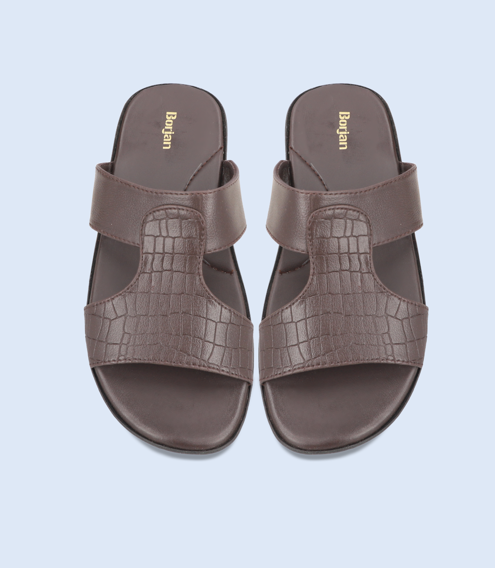 Brown Men's Casual Slipper