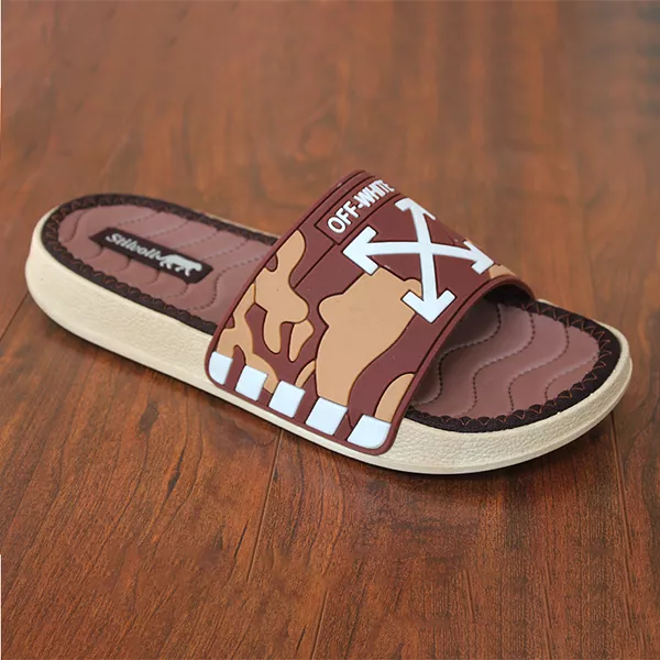 Brown Men's Soft Slippers