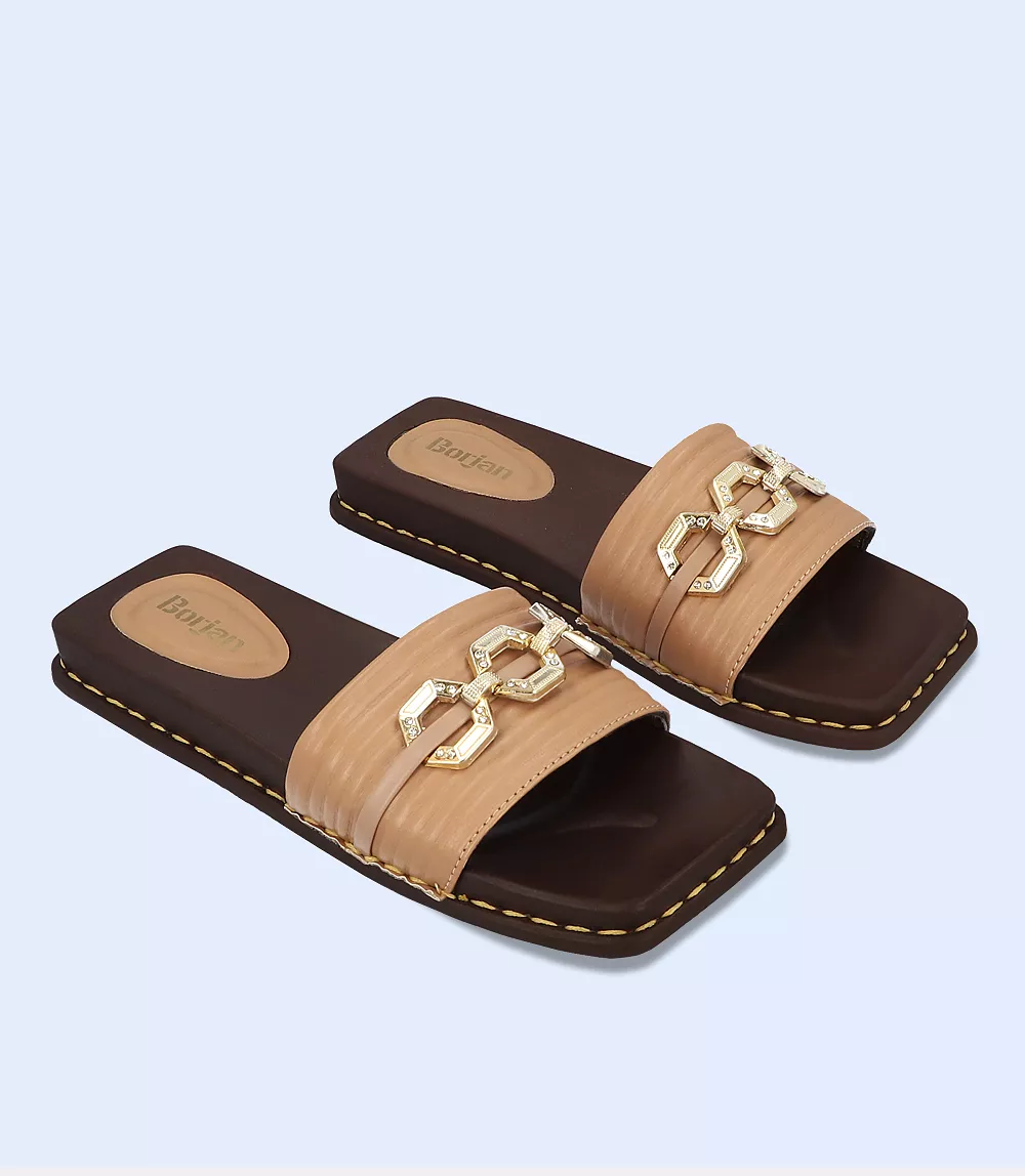 Brown Women's Casual Slipper