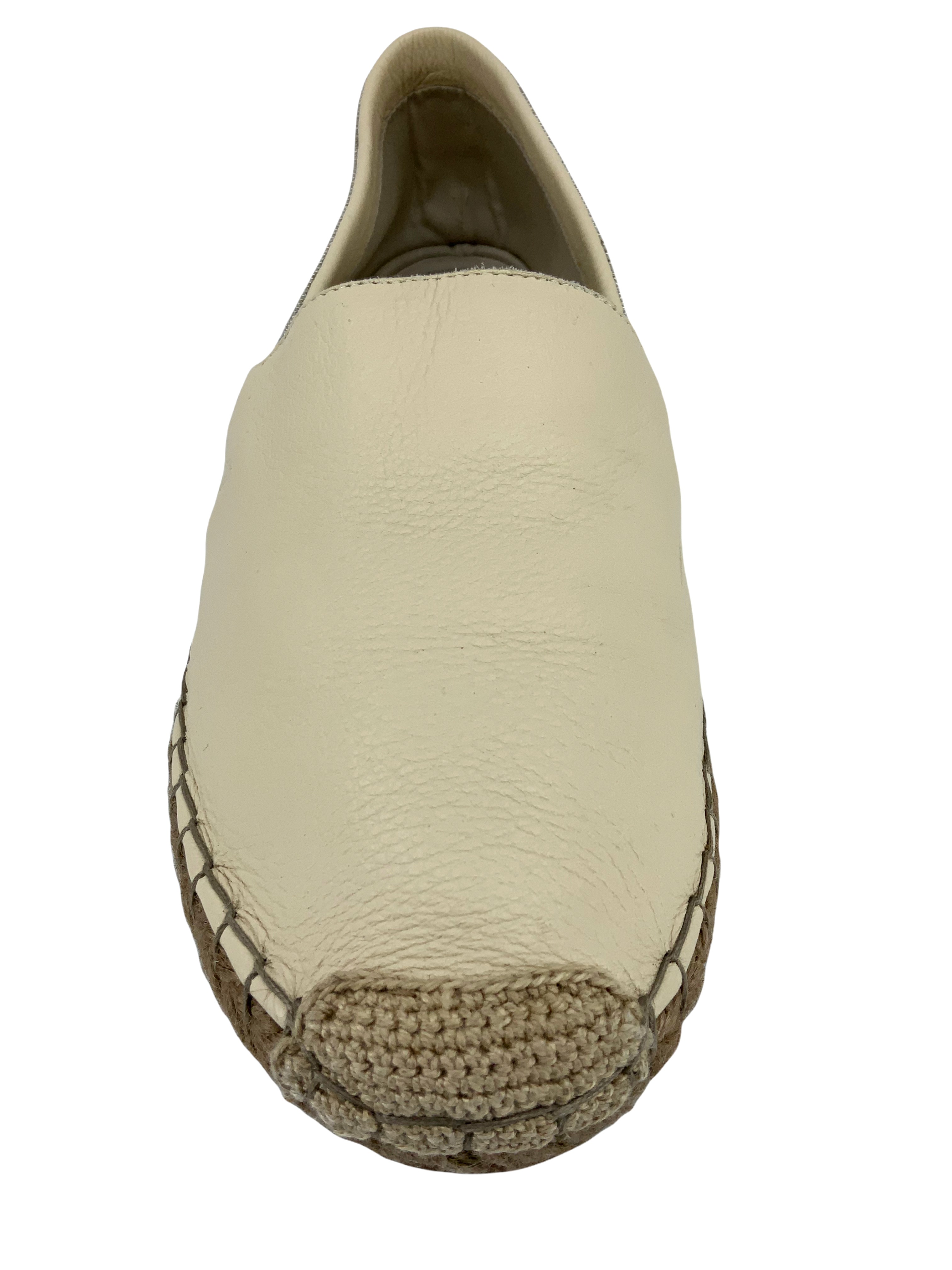 Brunello Cucinelli Leather Monili Trim Espadrille Flats Size 9 - Google SEO result: Cucinelli Leather Monili Trim Espadrille Fla