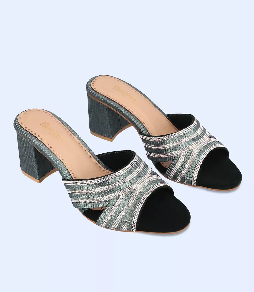 BW7307 Women's Formal Slipper Heels - BOTTLEGREE