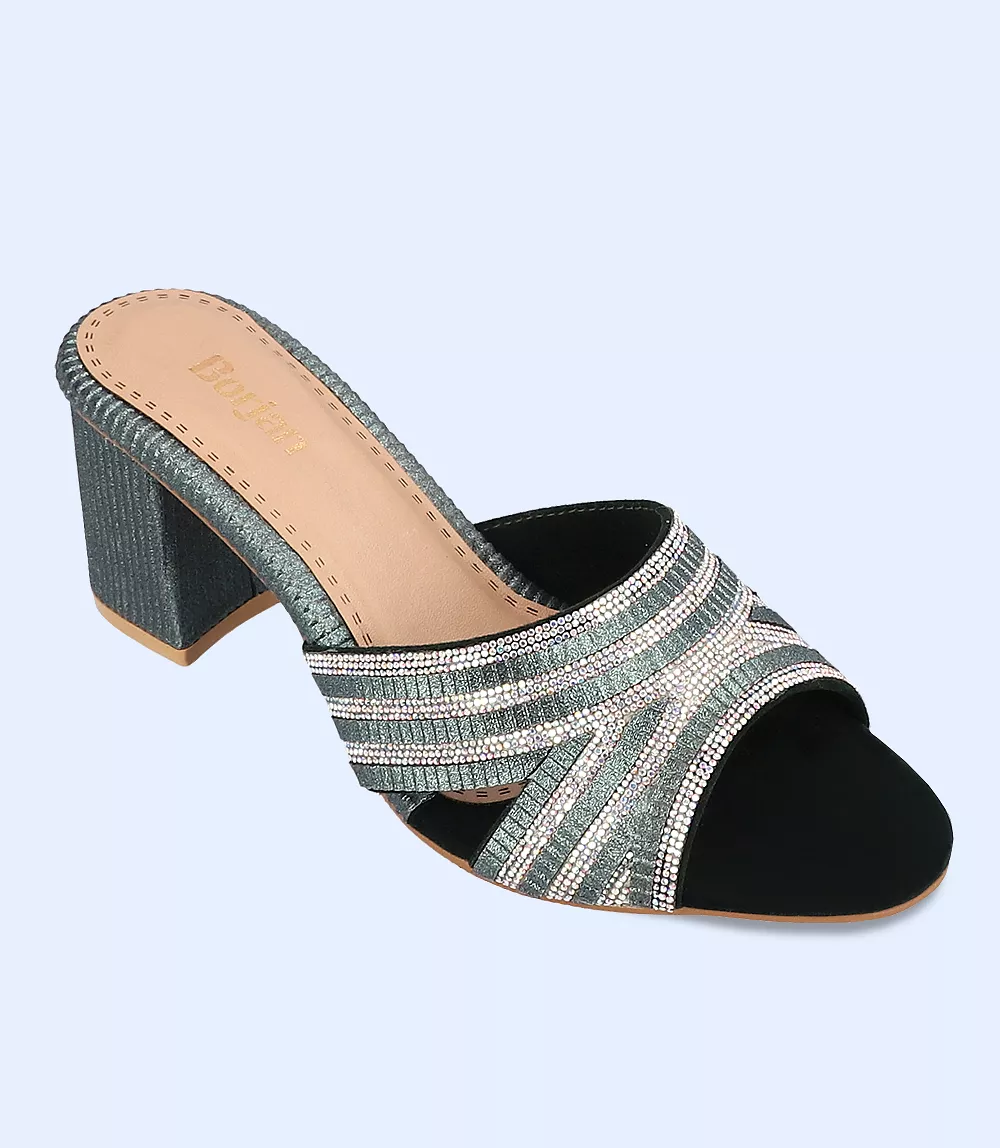 BW7307 Women's Formal Slipper Heels - BOTTLEGREE