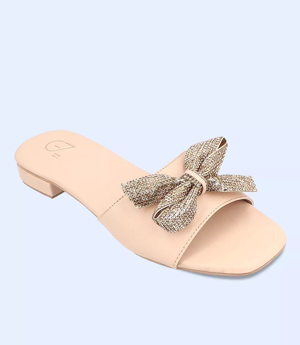 BW7378 NUDE Slipper for Women Casual