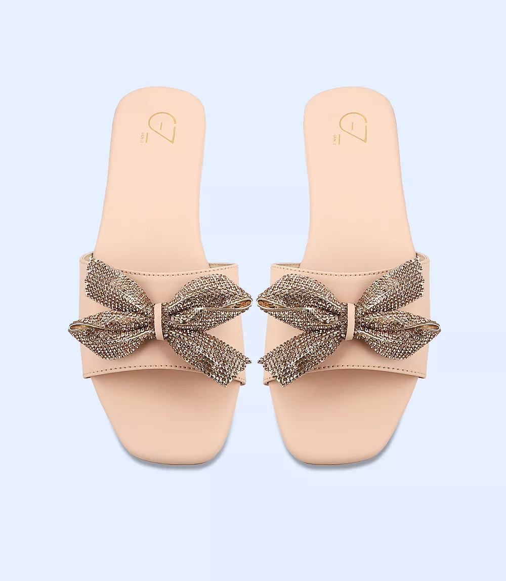 BW7378 NUDE Slipper for Women Casual